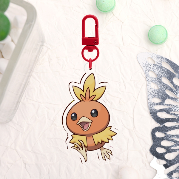 Torchic (Acrylic Keychains)