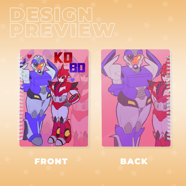 KOBD [knockout x breakdown] Spiral Notebook