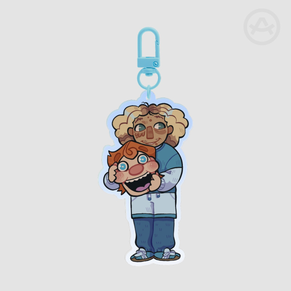 Normal Oak Acrylic Keychain