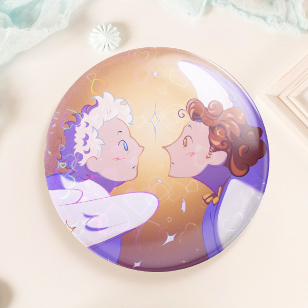 Aziracrow Button Pin