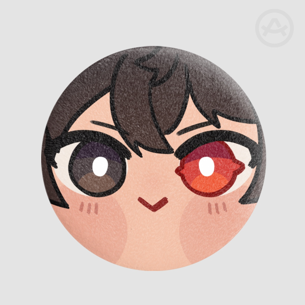 (AITSF) Ryuki Plush Badges