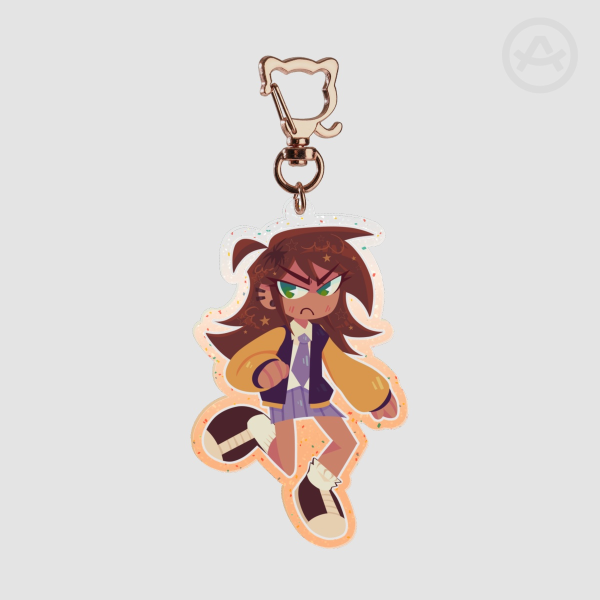 Aisyah Irawan  Colored Edge Acrylic Keychains