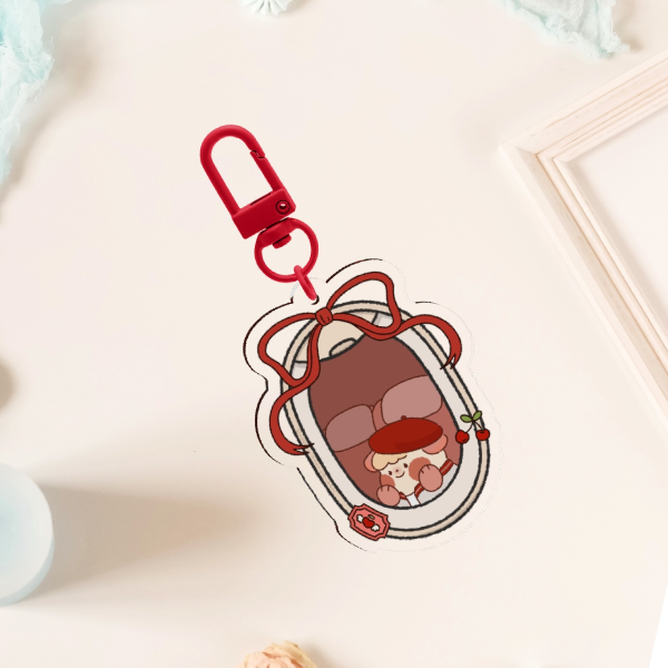 sweetly’s ♡ valentine’s delivery cute keychain