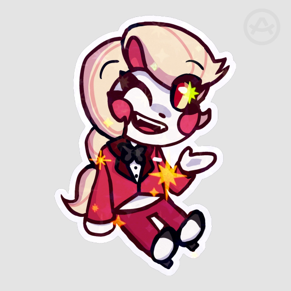 Charlie Morningstar Sticker - Star holographic design