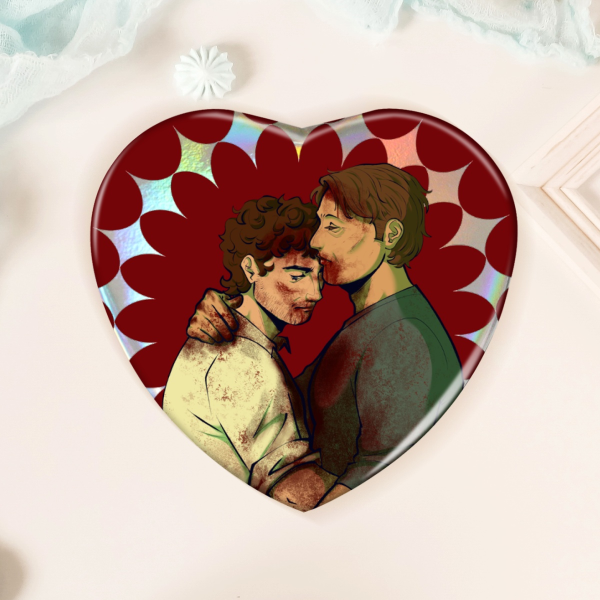 Hannigram Heart Shaped Badge