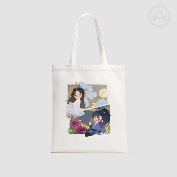 Chu Wanning and Mo Ran tote bag (The Husky and His White Cat Shizun)