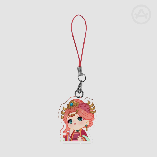 Gyokuyou clear acrylic phone charm (The Apothecary Diaries)