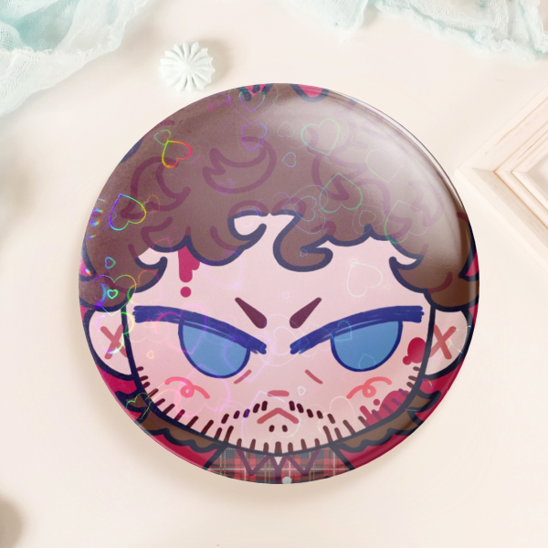 Will Graham Button Pin