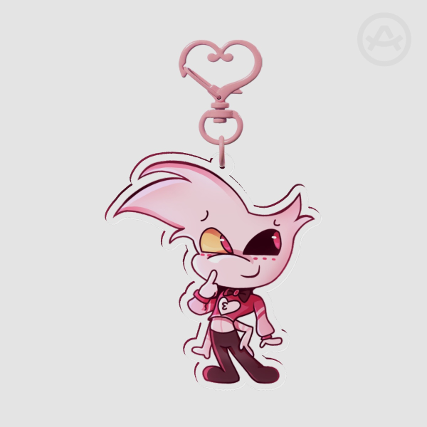 Angel Dust Acrylic Keychain