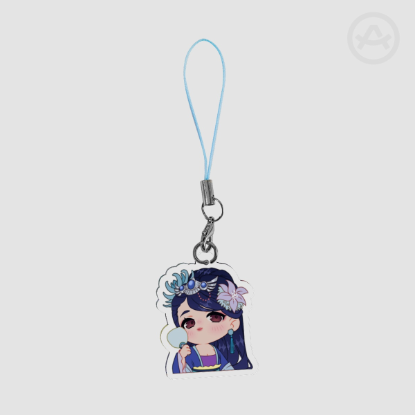Liuha clear acrylic phone charm (The Apothecary Diaries)
