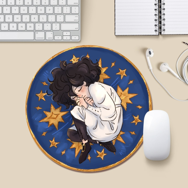 Witch Hat Atelier Agott Round Mouse Pad