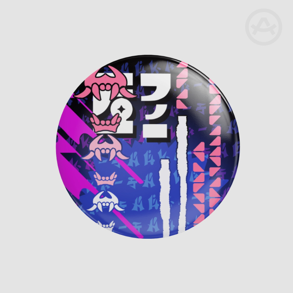 TWEWY Genderfluid Pin