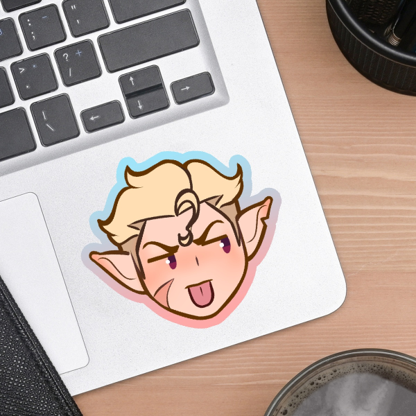 Hunter Blep Sticker