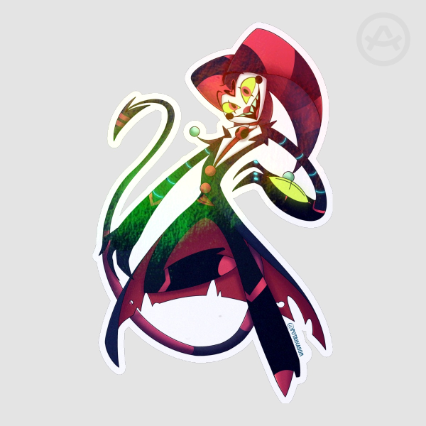 Fizzarolli In Blitzø's clothes | Helluva Boss