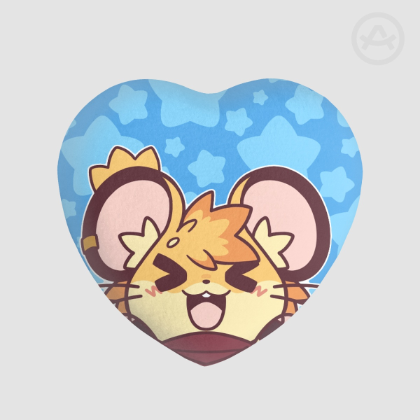 Beatlinked Mascot Sunshine Plush Heart Badge