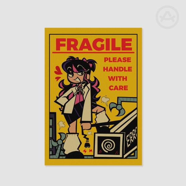 Melody and S.E.B FRAGILE Poster Printing