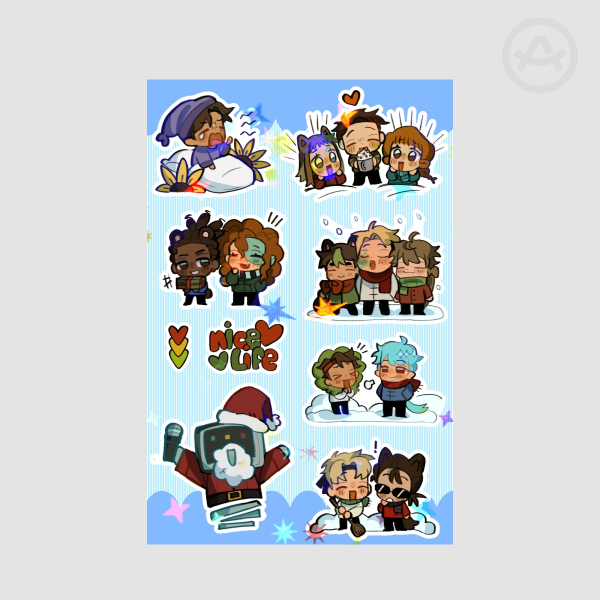 Nice Life StickerSheet