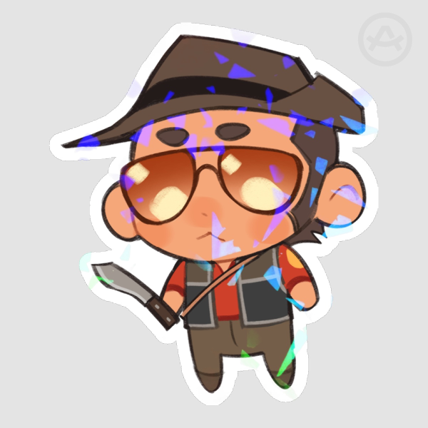 TF2 Sniper - Sticker