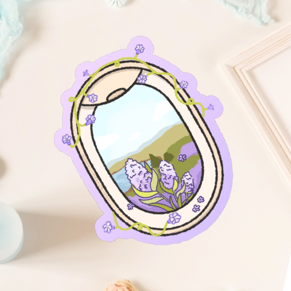 sweetly’s ♡ hyacinth cute valentines flowers sticker