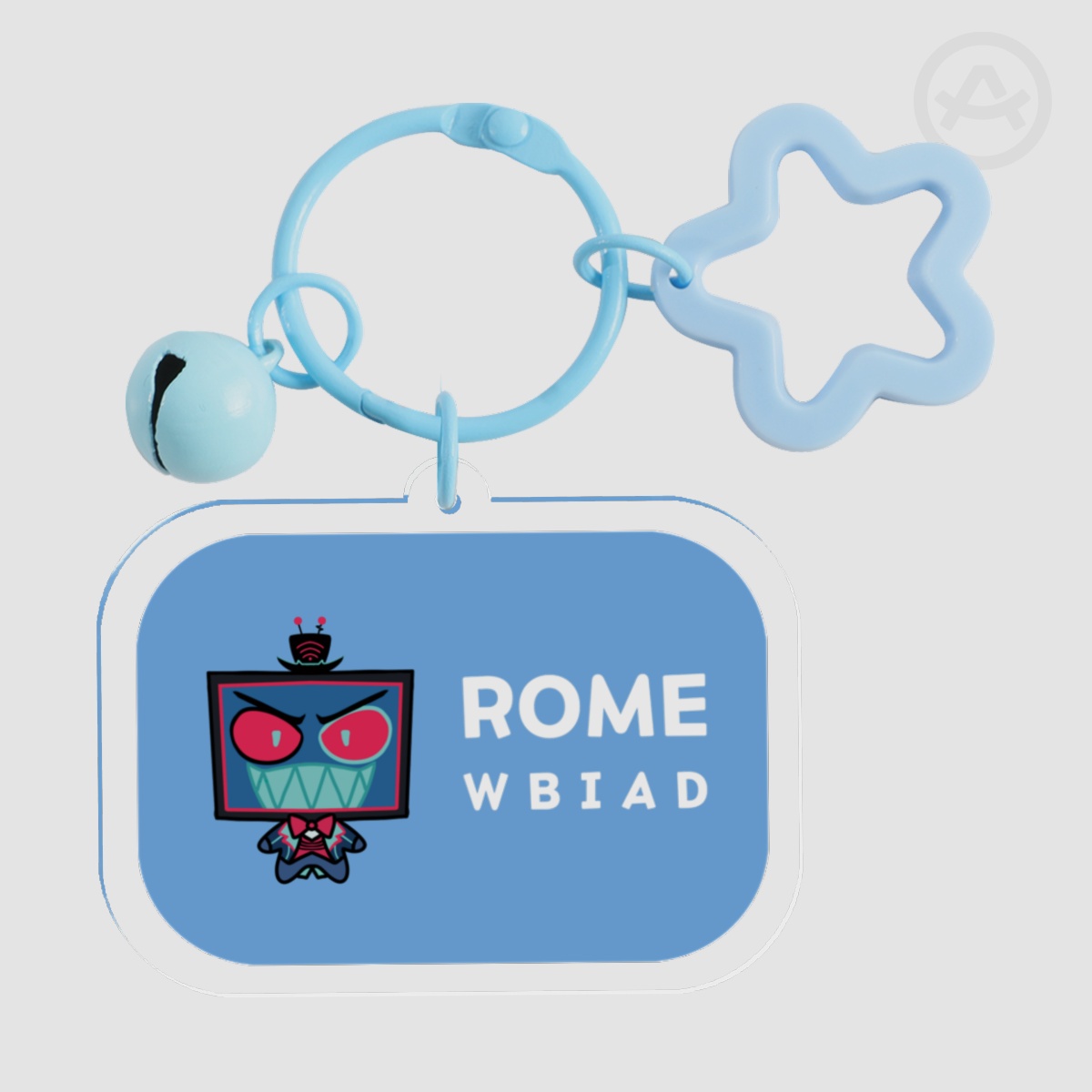 [Hazbin Hotel] Vox "ROME" Keychain