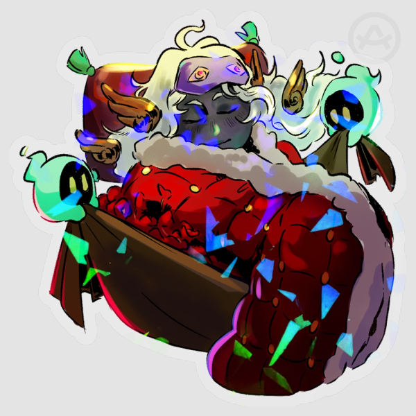 Hades Hypnos Clear Sticker