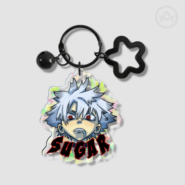 [ GACHIAKUTA ] Rudo Sugar Broken Glass Acrylic Keychains