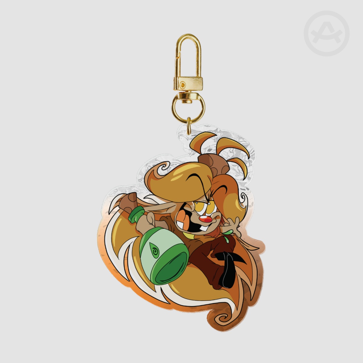 [SINKING ROAD] TIPSY STOLI: Ripple Acrylic Keychain