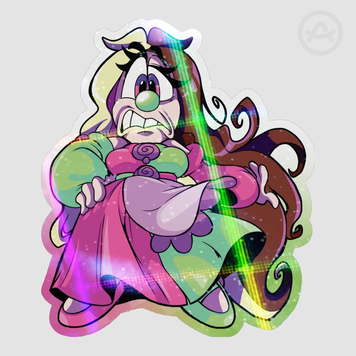 [SINKING ROAD] DOTTY DUETTE: Die Cut Sticker