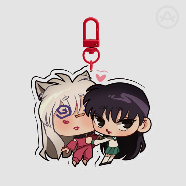 Inuyasha and Kagome Acrylic Keychain