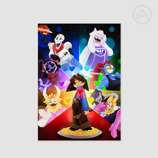 Undertale A5 Poster Printing