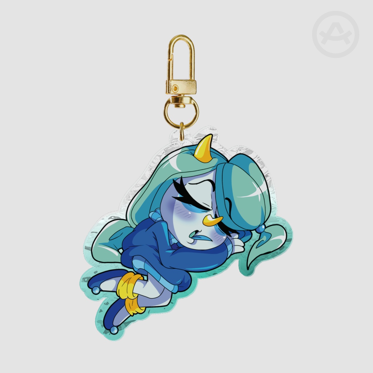 [SINKING ROAD] SNOOZIE: Ripple Acrylic Keychain