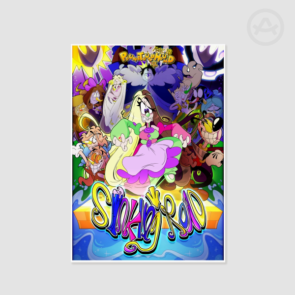 [SINKING ROAD] A5 POSTER