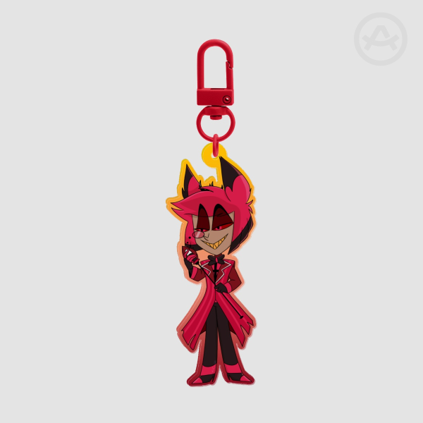 Alastor Colored Edge Acrylic Keychain