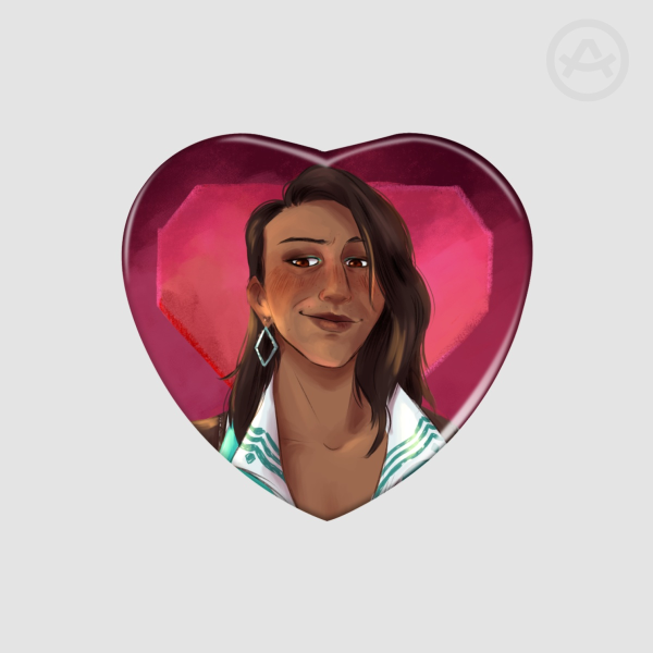 Neve Dragon Age Heart Badge