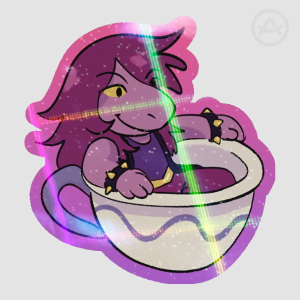 Susie Deltarune Sticker