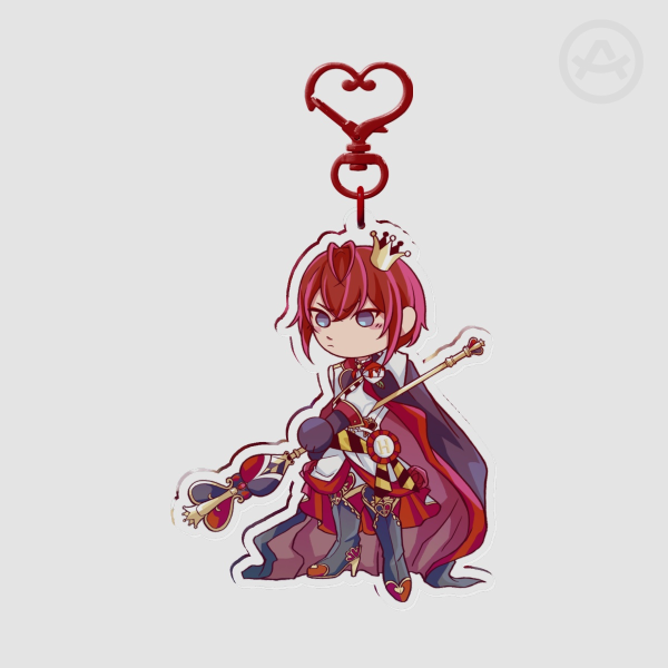 Riddle Rosehearts Twisted Wonderland Acrylic Keychain