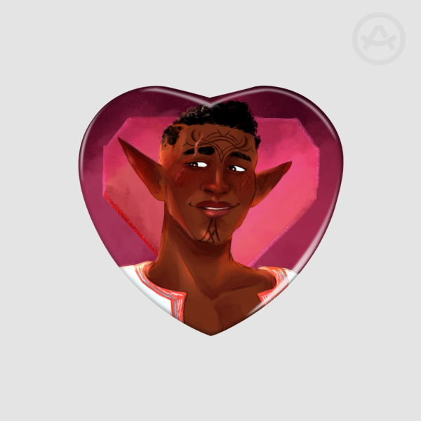 Davrin Dragon Age Heart Badge