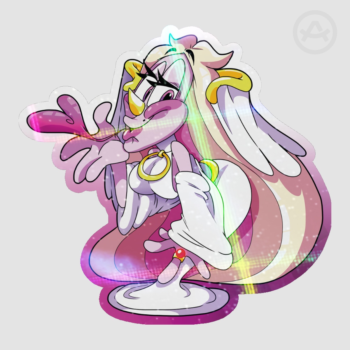 [SINKING ROAD] PRIESTESS: Die Cut Sticker