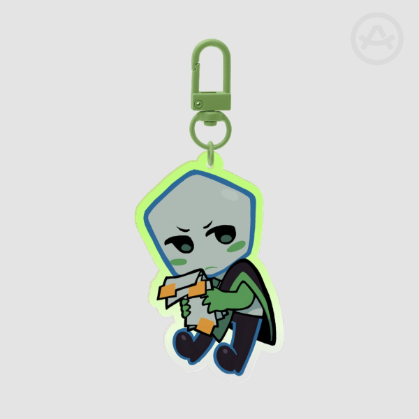 Battat Clear Acrylic Keychain