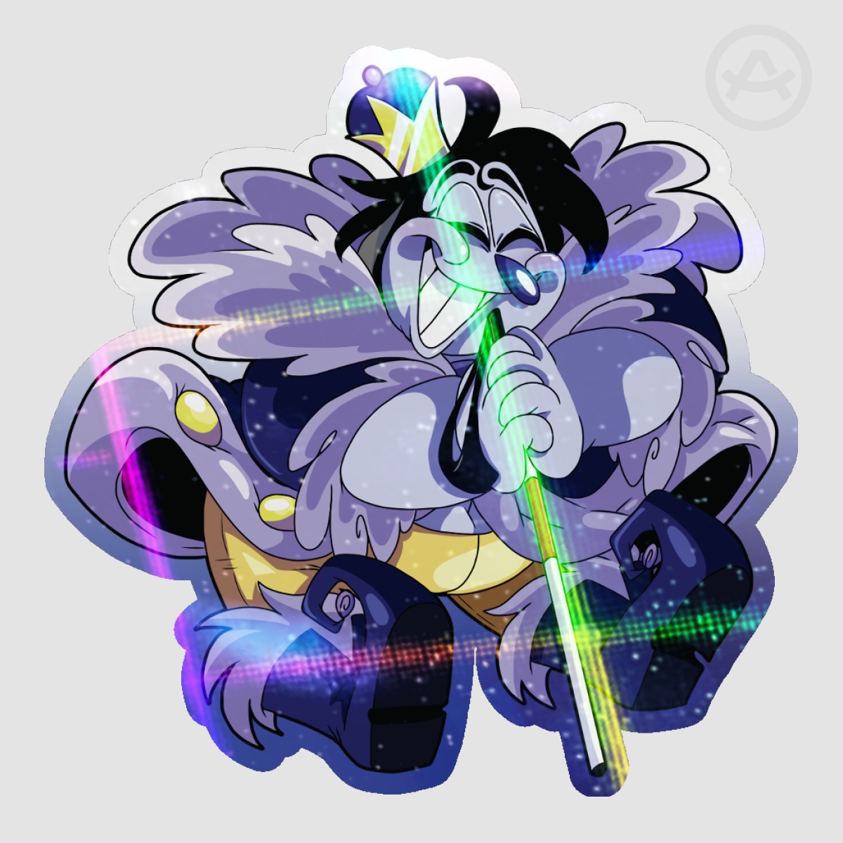 [SINKING ROAD] KING APPETICIO: Die Cut Sticker