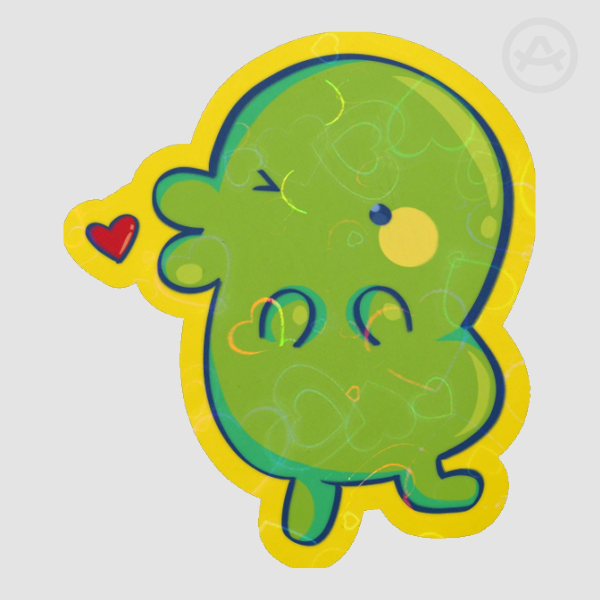 Kiss Kuchipatchi tamagotchi sticker