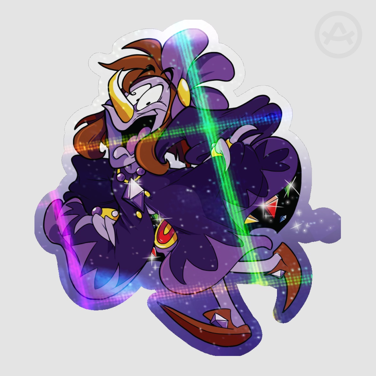 [SINKING ROAD] MR. GLORY: Die Cut Sticker