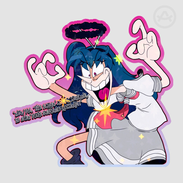 [YOHANE/Yoshiko Tsushima] Colored Edge Die Cut Sticker