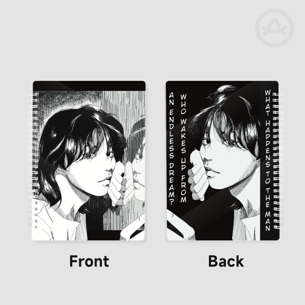 [A5] Junji-Ito-Inspired Beomgyu PVC Notebook