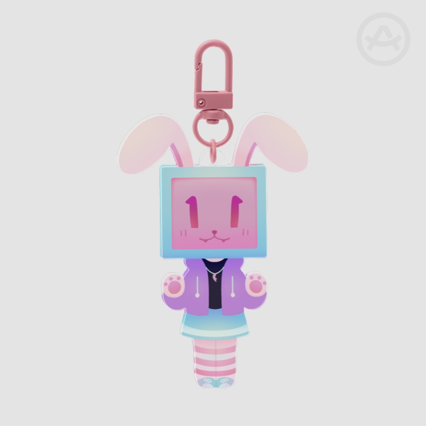 Melanie Borderless Acrylic Keychain