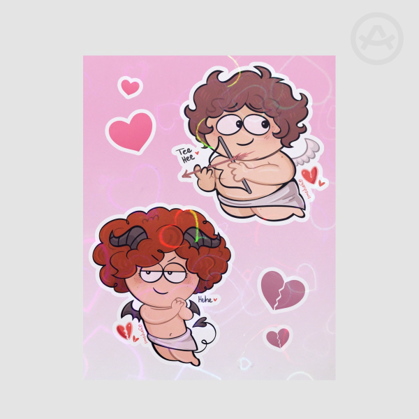 Valentines Kyman Sticker Sheet🪽💘(South Park)