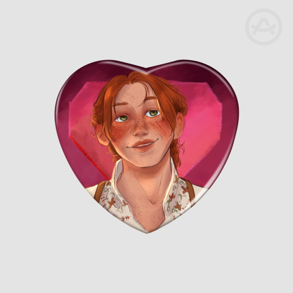 Harding Dragon Age Heart Badge