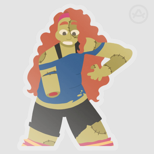 ZombieCleo Sticker!!