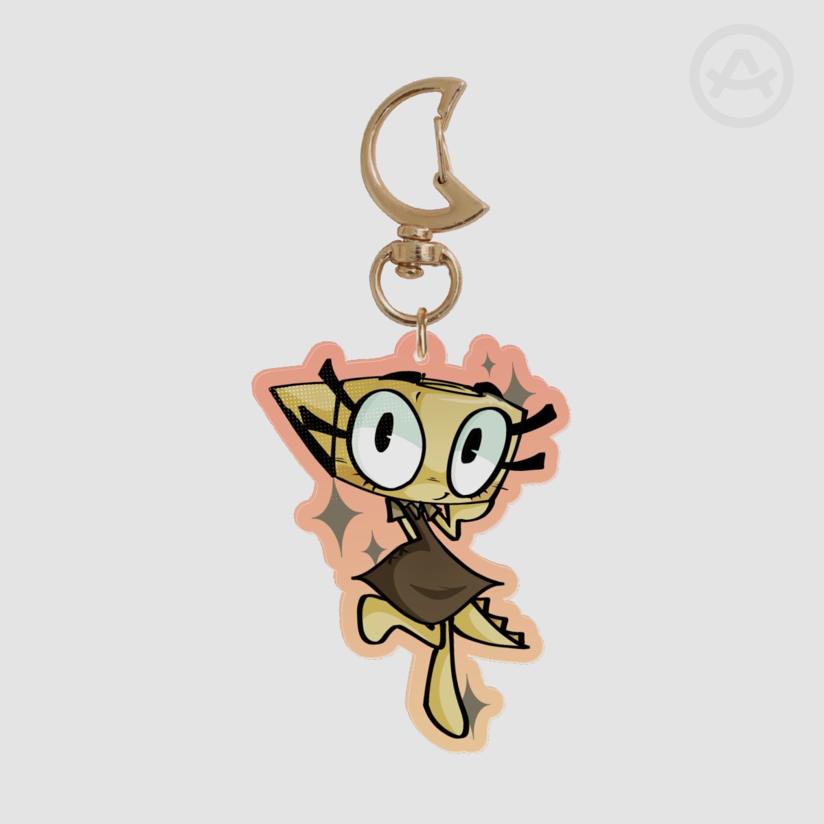 Astro x brightney valentine Glitter Acrylic Keychains by Xander