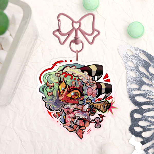 Helluva Boss - Sweet Lolita Blitzø Acrylic Keychain